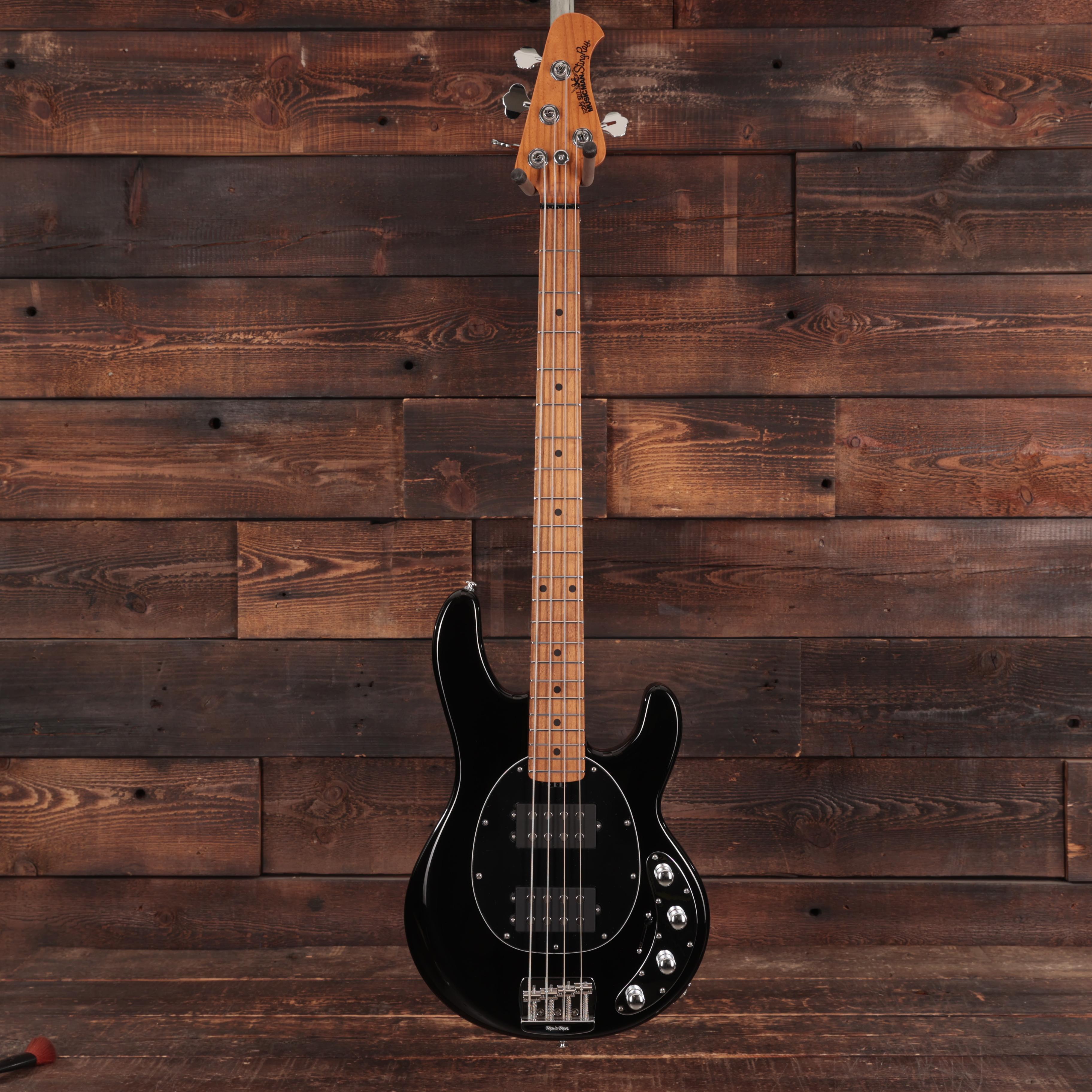 Music Man StingRay Special HH Bass Guitar in Black - Andertons